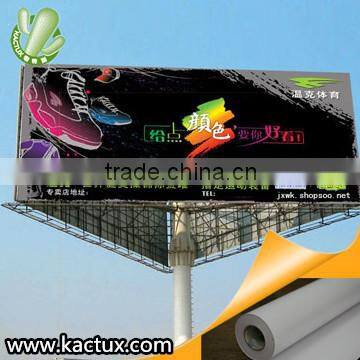 500*500D,440g Glossy & Matte Outdoor Advertising Banner, Backlit Flex Banner