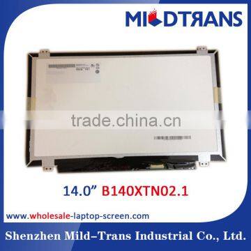 alibaba laptop accessories wholesaler new A grade lcd panel for B140XTN02.1