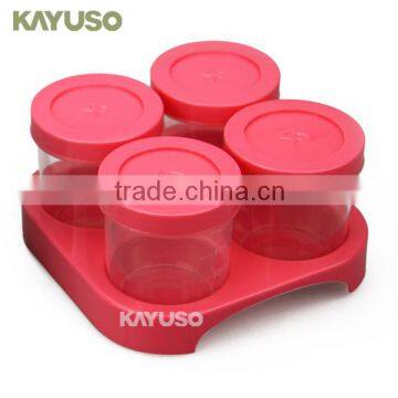 Plastic PP Safe For Baby Food Storage Container