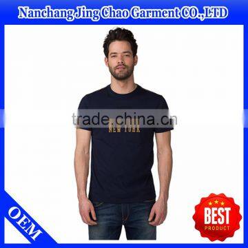 wholesale CVC t shirt 60% cotton 40% polyester t shirt new york t shirt