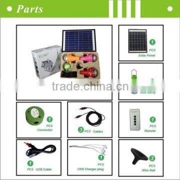 New Portable Led Solar Light With Usb Charger Port photo-3