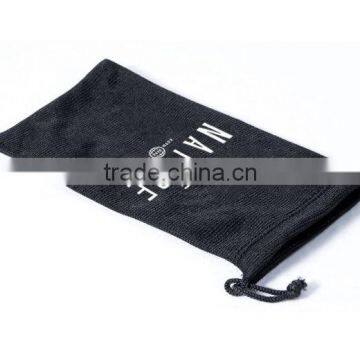 Microfiber sunglasses cleaning pouch