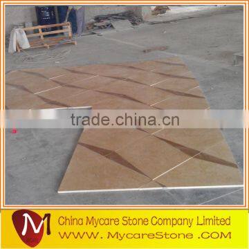 Popular design high standard marble floor inlay designs