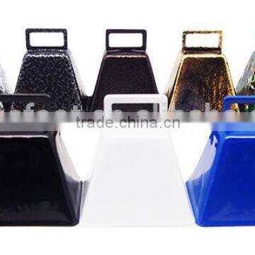 Cow Bell in Custom Colors With Strap or Lanyard as Noise Maker