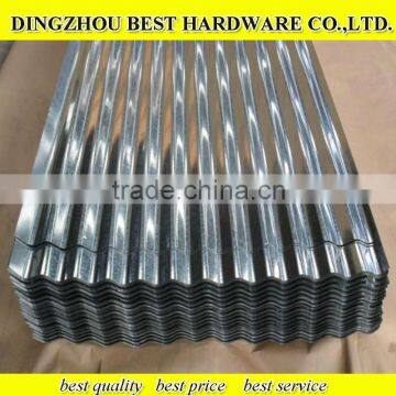 galvanized corrugated metal roofing sheets