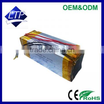 Factory Direct selling Rechargeable 3554140 small lithium polymer battery 14.4V 12000mah polymer battery for Tablet PC