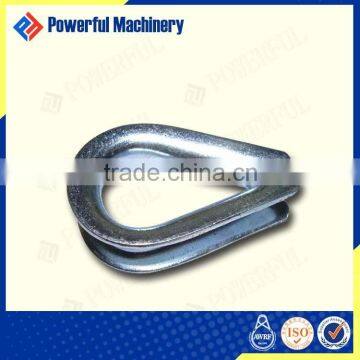 GALVANIZED DIN6899 B TYPE WIRE ROPE THIMBLE