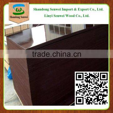 18mm black film faced Plywood for construction from Linyi