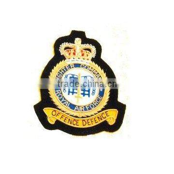 Hand Embroidered Badges , Emblems , Crest , Insignias , Patches