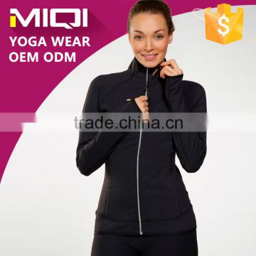 Latest Design Wholesale Customize Winter Women Active Sportswear Moisture Wicking Fancy Sports Jackets