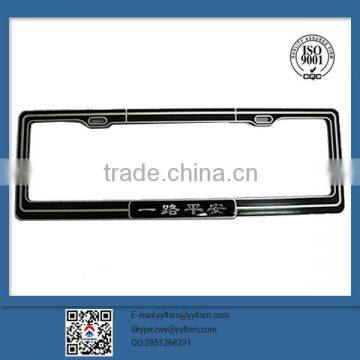 european number plate frame lighted license plate frame