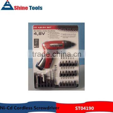 4.8V Ni-Cd industrial automatic electric screwdriver