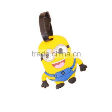 Souvenir gifts cartoon character luggage travel bag pvc