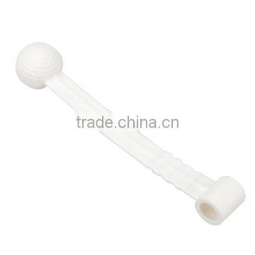 Golf Plastic Practice Ball with Stick Portable Rod Golf Ball Training Aid Golf Accessories