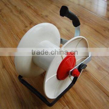 portable geared fence reel for electric fence