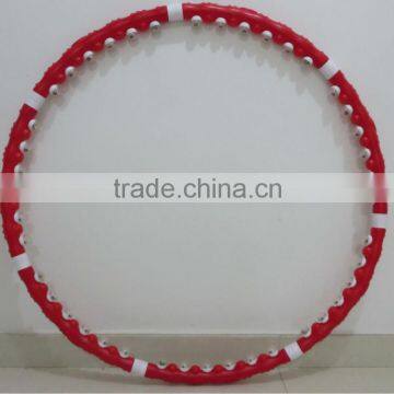 LED Magnetic Fitness Exercise Massager Hula Hoola Hoop photo-6