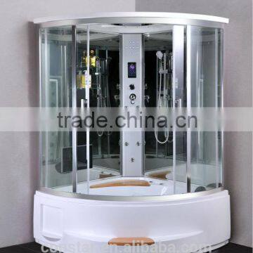 Sliding door shower cubicle