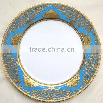 Porcelain Dinnerware With High Embossed Gold Quality photo-2