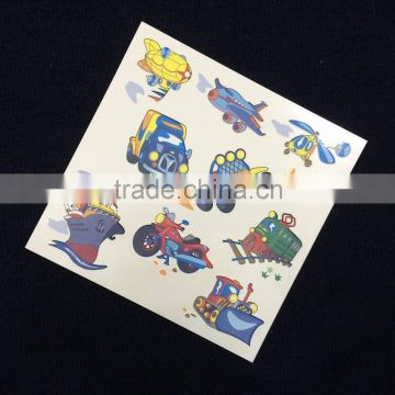 Pack Of Plane Models Temporary Tattoo