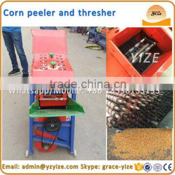 Farm corn huller and thresher machine / corn sheller maize thresher