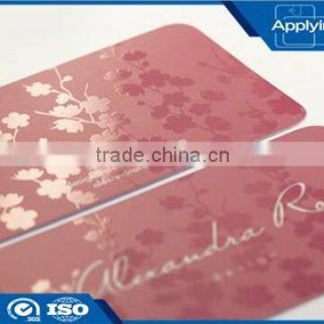Best quality contactless ic cards with uv spot printing