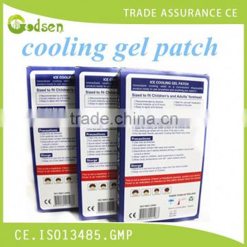 Japan technology fever reducing cooling gel patch fever down patch cooling patch for fever