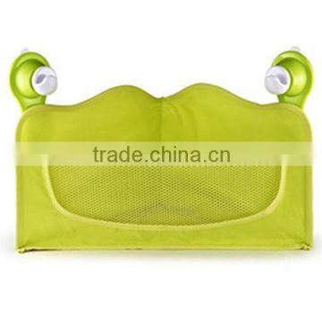 Polyester Bathroom Trilateral storage basket for baby Toy shampoo or samll accessories