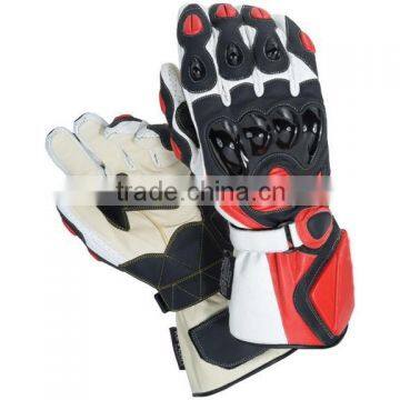 Leather Motorbike Racing Gloves