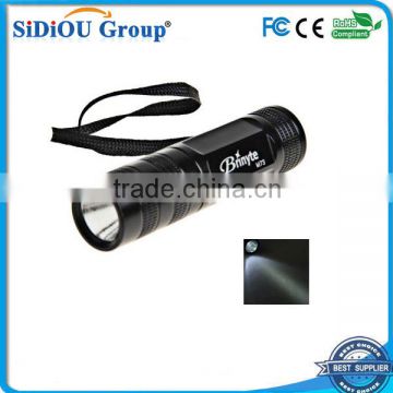 waterproof led mini flashlight aluminum torch led flashlight