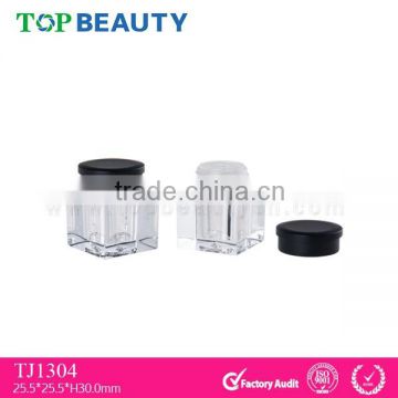 TJ1304-1 New Fashion 1.5g Empty Plastic Plastic Loose Powder Container