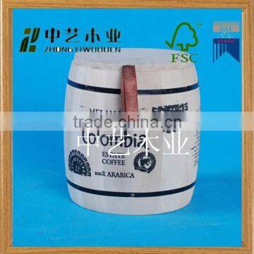 2015 china mnuafture handmade wooden buckets for sale