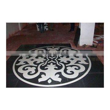 stone medallions for floors