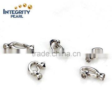 white gold plated nice quality cheap Factory Wholesale Bracelet Clasps