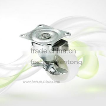 Suitcase Caster With Brake Adjustable Small Wheel Caster