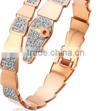 High Quality snake Stainless Steel bangle Fashion Jewelry bangle