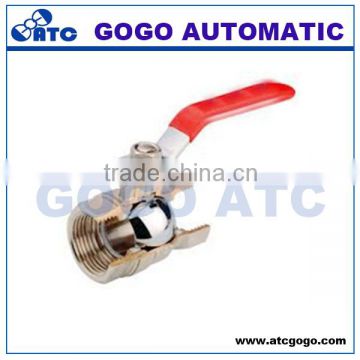 Latest Fashion promotional 3/8" 2 way electric brass ball valve