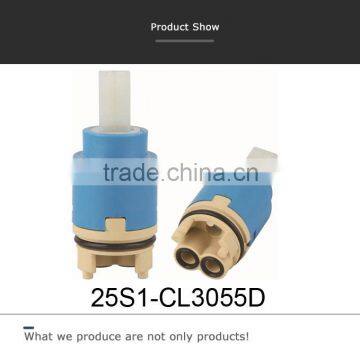 25mm plastic ceramic cartridge with foot upc faucet parts