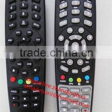 ZF Black 43,46 Keys Satellite Receiver tocombox Remote Control for TOCOMSAT to South America market