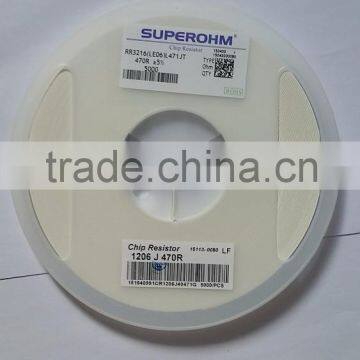 Chip Resistor 1206 J 470R