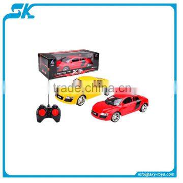 4channel 1:16 remote control car with led light