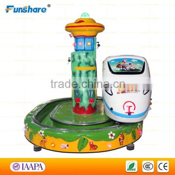 Funshare hot sale kids ride on train electric kiddie amusement park train rides for sale