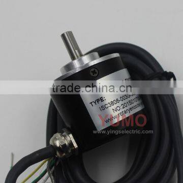 YUMO ISC3806 3600PPR 5V CNC System Solid Shaft Encoder Optical Price Incremental Rotary Encoder photo-5