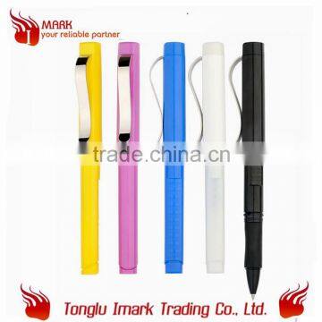 Hot selling Customized Printed Promotional Plastic gel ink pen