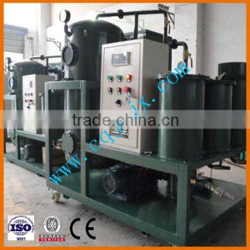 china TZL waste turbine oil filtration plant