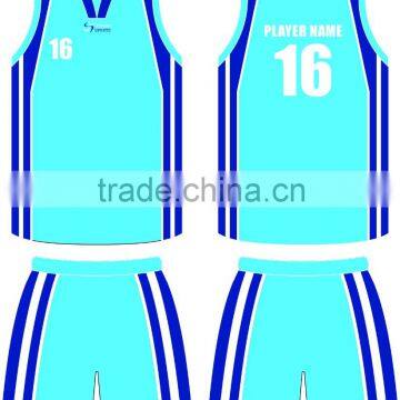 sublimated new 2016 basketball uniform