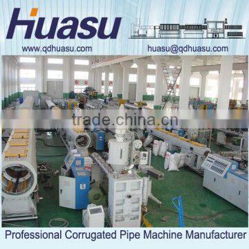 HDPE water supply gas distribution pipe extrusion line