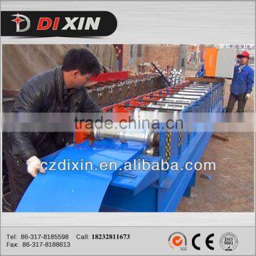 Automatic High Speed Metal Ridge Cap Guttering Sheet Roll Forming Machine photo-4