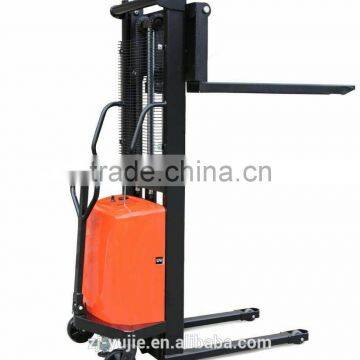 1.0/2.0 Tons semi electric stacker with custom wheel