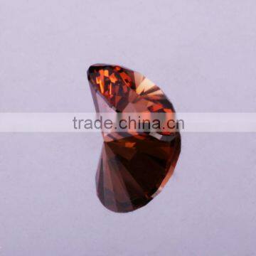 6.5mm AAA Round Cut Facet CZ Cubic Zirconia Jewelry Setting Stones photo-3