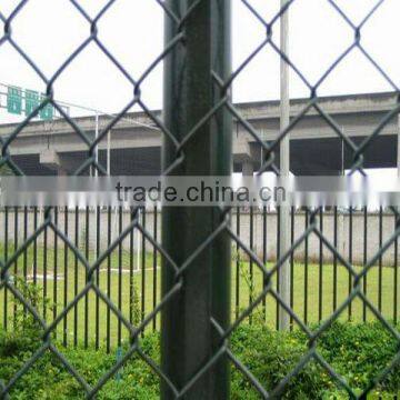 woven mesh fence chain link fence for building and playground